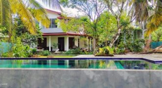 4 BR VILLA AHANGAMA, paddy field view